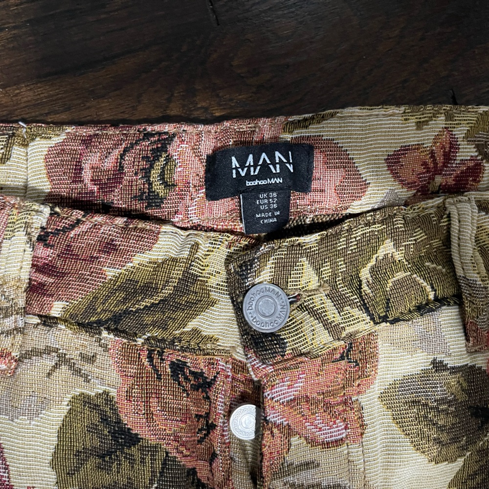 Fashion Nova Floral Print Pant